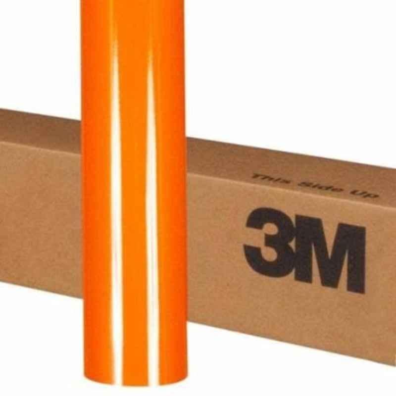 3M Scotchlite 1220mm Orange Reflective Graphic Film, 680-14, Length: 45.72 m