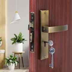 Buy Saze 8 inch Stainless Steel Antique Matt Finish Silver Key