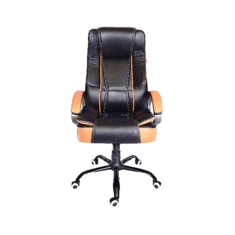 Rose Rdcspacex Black & Tan High Back Premium Office Chair (Pack of 2)