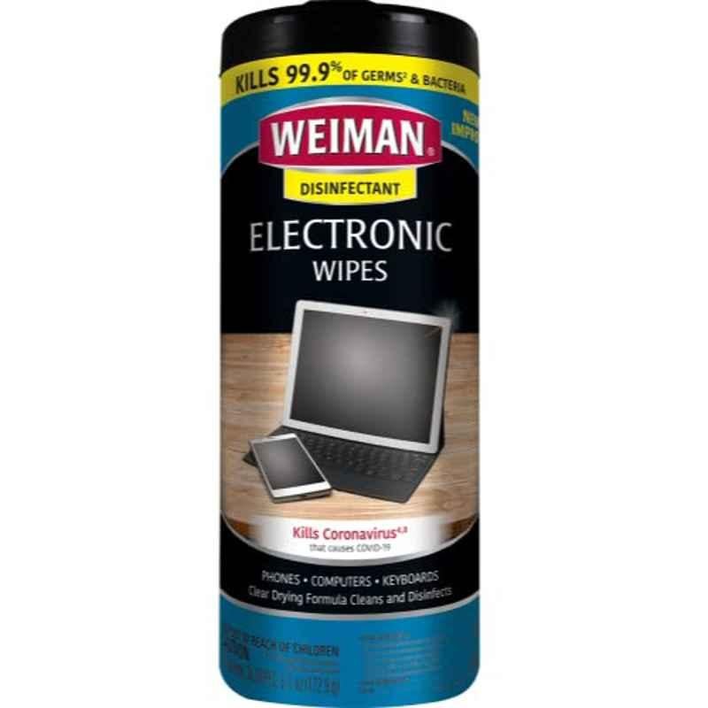 Weiman 30 Sheet Anti-Static Electronic Cleaning Wipes, 93