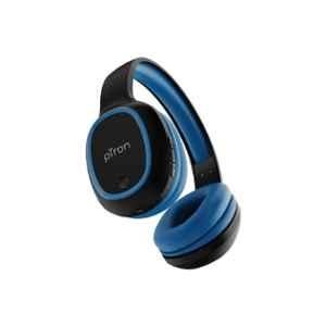 Ptron Soundster Lite Blue Wireless Headphones with Deep Bass