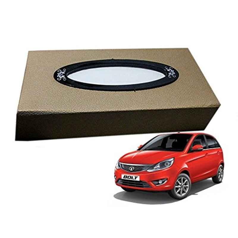 Kozdiko 200 Sheets 100 Pulls Beige Tissue Paper Box for Tata Bolt, koz_26989