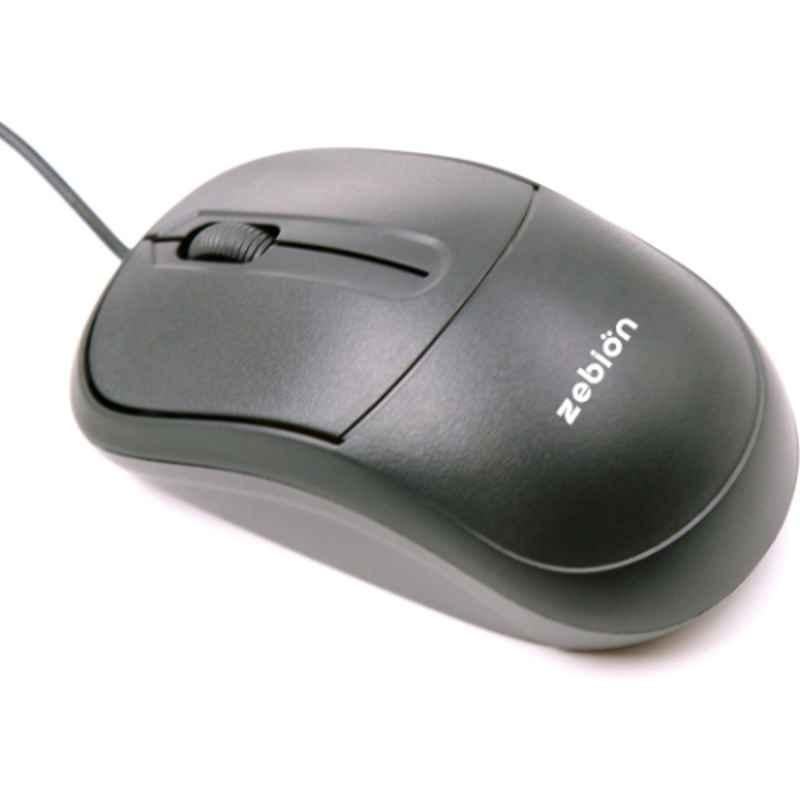 Zebion DAZZLE Wired Optical Mouse with 1 Year Warrenty