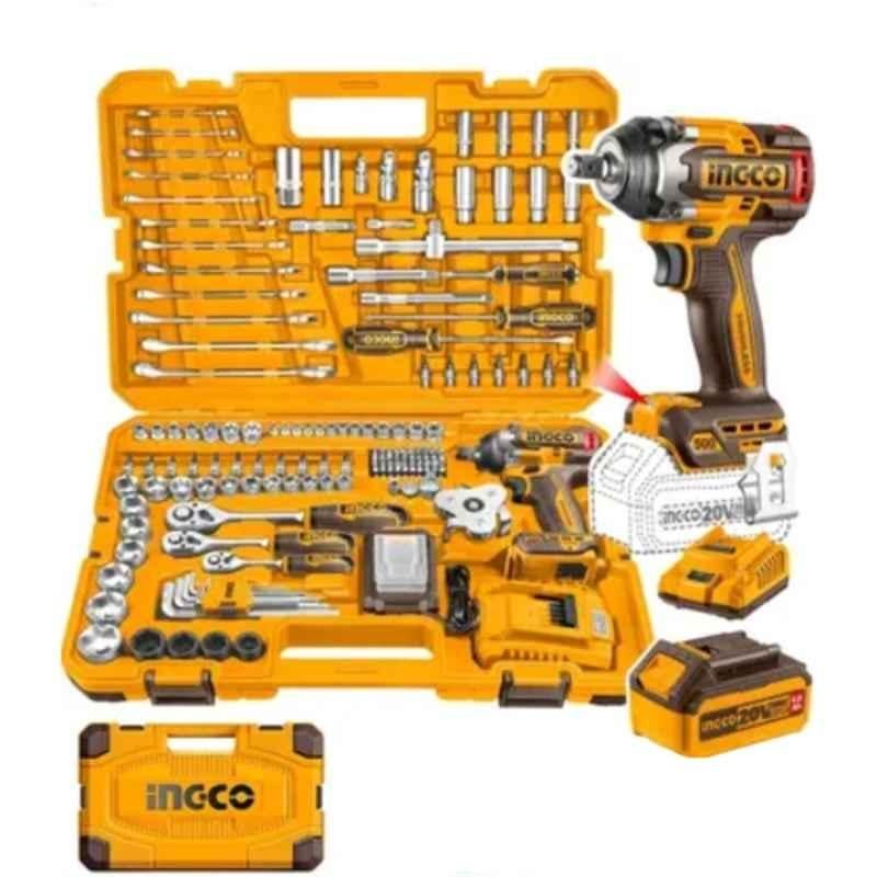 Buy Kimo KM330 3/8 inch Cordless Impact Wrench Kit Online At Best