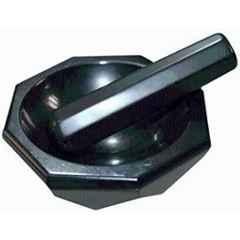 Lark 4 inch Agate Grey Mortar & Pestle