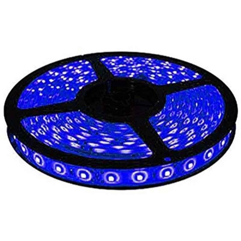 JBRIDERZ 5m Blue Cuttable Waterproof LED Strip Light Roll