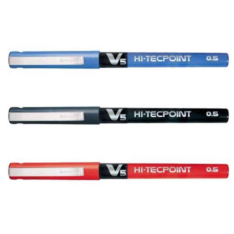 Pilot Hi TechPoint V5 0.5mm Pen, 811/811 S (Pack of 100)