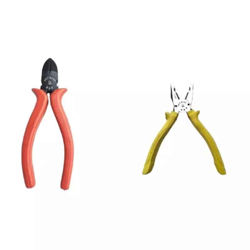 Sky Blue 2 Pcs 7.8 inch Stainless Steel Groove Plier Combo, SBE_PLIER_0583