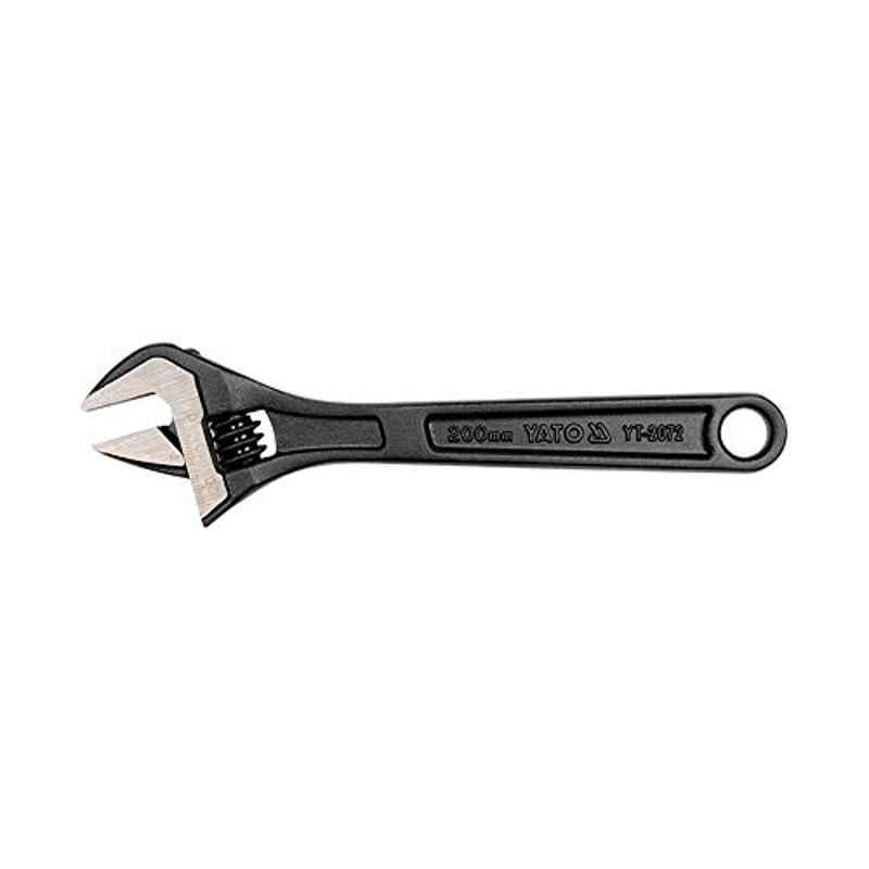 Yato YT-2072 200mm Carbon Steel Polished Adjustable Wrench