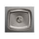 Carysil Elegance Single Bowl Stainless Steel Matt Finish Kitchen Sink, Size: 18x16x7 inch