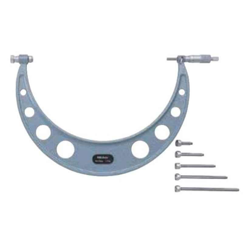 Mitutoyo 800-900 mm Metric Interchangeable Anvil Outside Micrometer, 104-147A