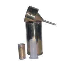 New Verma 123mm Brass Rain Gauge with Measuring Cylinder