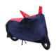 HMS Dustproof Red & Blue Bike Body Cover for Hero Glamour