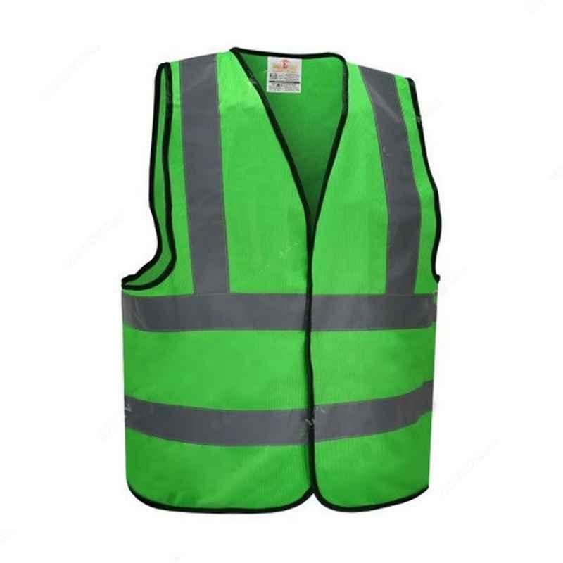 Empiral Glitter E108083806 Polyester Green Safety Vest, Size: 3XL