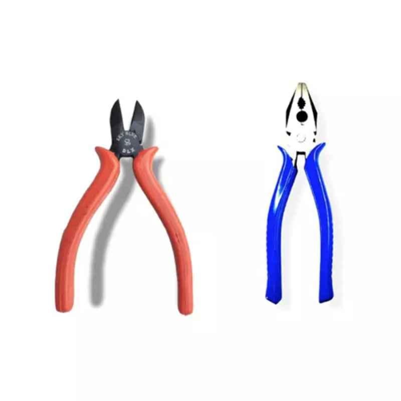 Sky Blue 2 Pcs Lineman Plier Combo, SBE_PLIER_COMBOS_COMBO_845