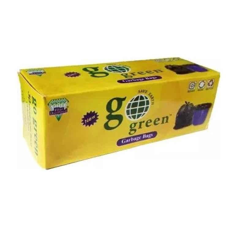 Go Green 30 Pcs 19x21 inch Ecofriendly Garbage Bag Box (Pack of 3)