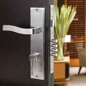 Voltizi Viva 10 inch Stainless Steel 304 Antique Finish CY Plate Mortise Door Lock Handle Set with One Side Key