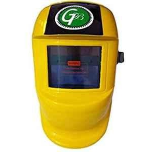 Fireweld GB Yellow Solar Powered Auto Darkening Hood Welding Helmet with Adjustable Shade Mask