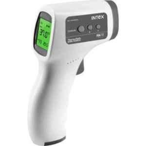 Intex White & Grey Non Contact Digital Infrared Thermometer Temperature Gun with LCD Display