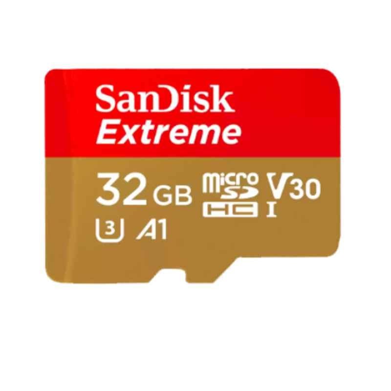 Sandisk Extreme 64GB UHS-I Memory Card, SDSQXAH-064G-GN6MN