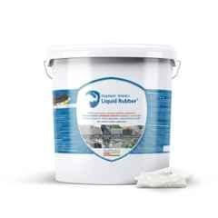 Elephant Shield 10 Litre Liquid Rubber Water Based Waterproofing Sealant with Free RF Fabric for Sheet Joints, Bolt Holes, Gutter Joints, Roof & Wall Crack, Solar Panel, Cut Out & Damp Wall