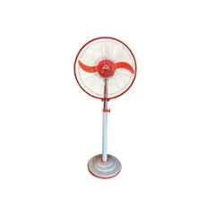 Lovely Solar Fan Toofan 16 inch 42W Red & White PMDC Pedestal Solar Fan with 1 Year Warranty