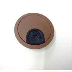 Galaxy Plastic Brown Computer Cable Wire Manager (Pack of 3)