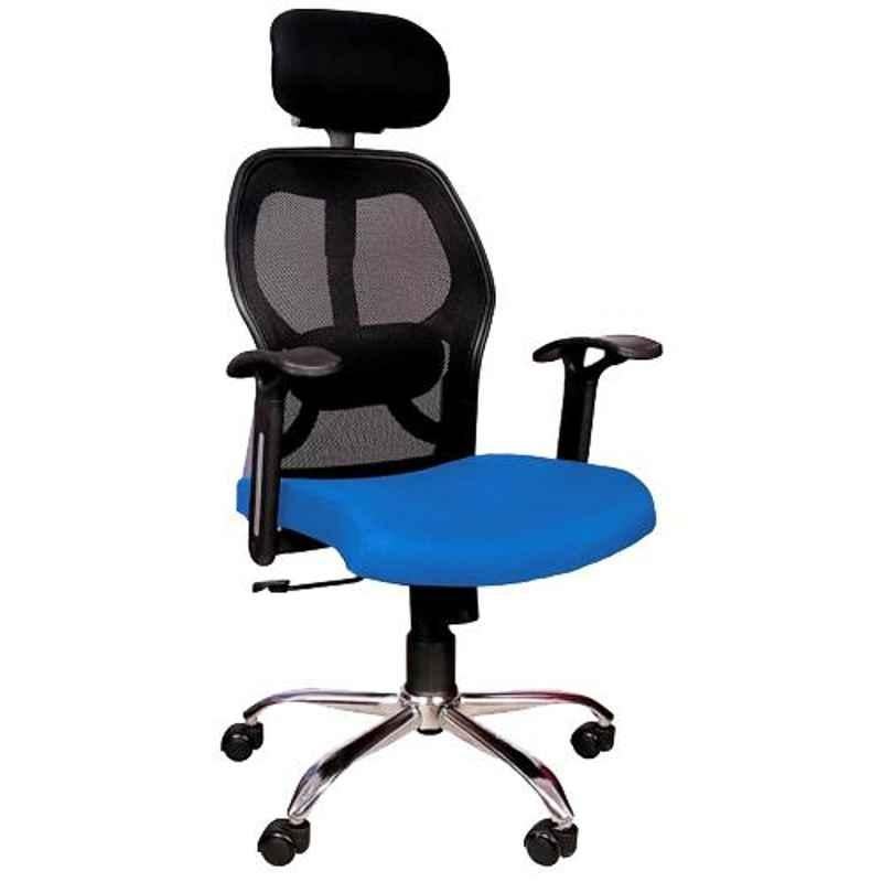 Dicor Seating DS71 Seating Mesh Blue High Back Net Office Chair (Pack of 2)