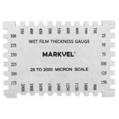 Markvel 25-2000 micron Wet Film Rectangular Type Thickness Gauge, WFTG-R
