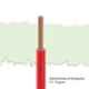 Polycab Green 2.5 Sqmm Red Single Core Multi Strand Heavy Duty FR PVC Housing Wire, Length: 90 m