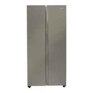 Kelvinator 500 Litre Shiny Silver Side by Side Refrigerator, KRS-B520SSV