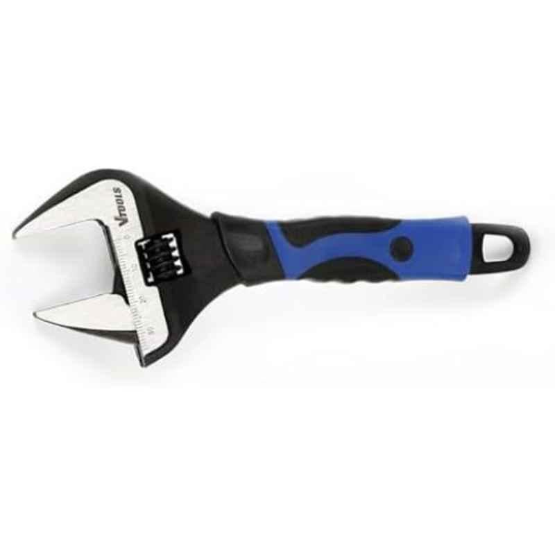 VTOOLS 6 inch 34mm Carbon Steel Black Phosphate Adjustable Wrench, VT2243