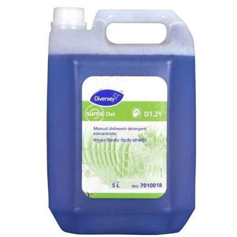 Diversey Suma Det D1.2 Y 5L Dishwash Detergent Concentrate, 7010018