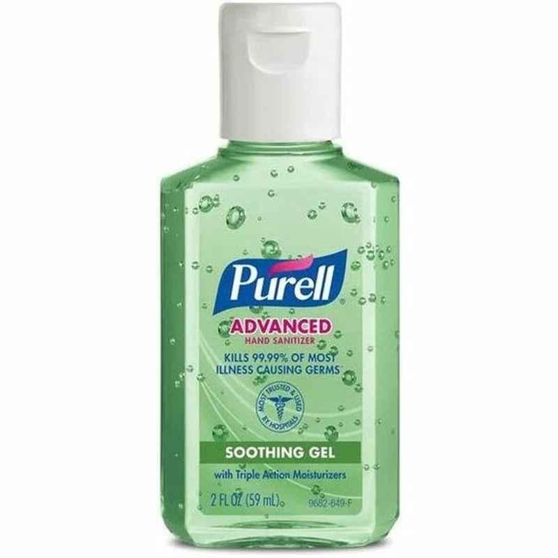 Purell Advanced Soothing Gel Hand Sanitizer, 9682-24, 59ml