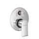 Somany Rime Brass Chrome Finish Regular Diverter Exposed Part Kit, 272110710101