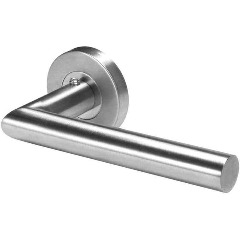 Robustline 15x6x6cm Stainless Steel Silver Door Handle Set