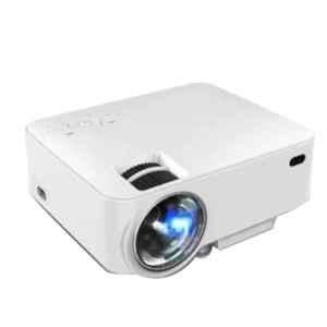 IBS T21 1500lm White Mini LCD Multimedia Home Theater Projector with Cable