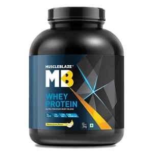 MuscleBlaze 2kg Banana Cream 100% Whey Protein