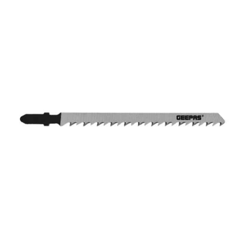 Geepas GPA59202 75mm Carbon Steel Wood Jigsaw Blade (Pack of 5)