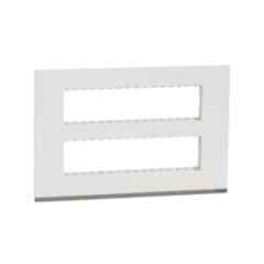 Schneider Electric Unica Pure Plastic Surround Grid Plate, UNSCP16M_WE (Pack of 5)