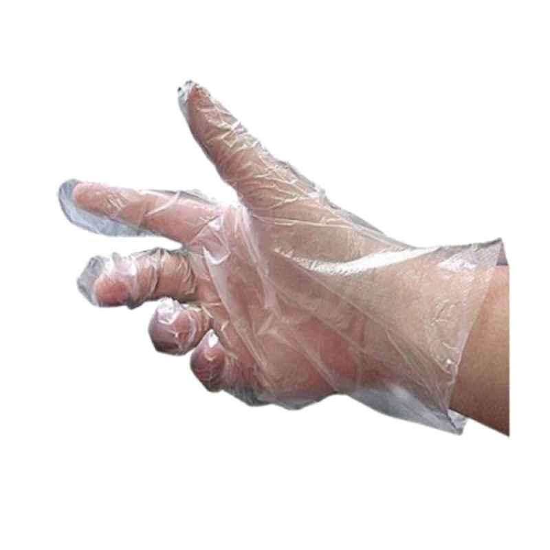 Hotpack 10000 Pcs Polyethylene Clear Hand Gloves Box, LDGLOVES