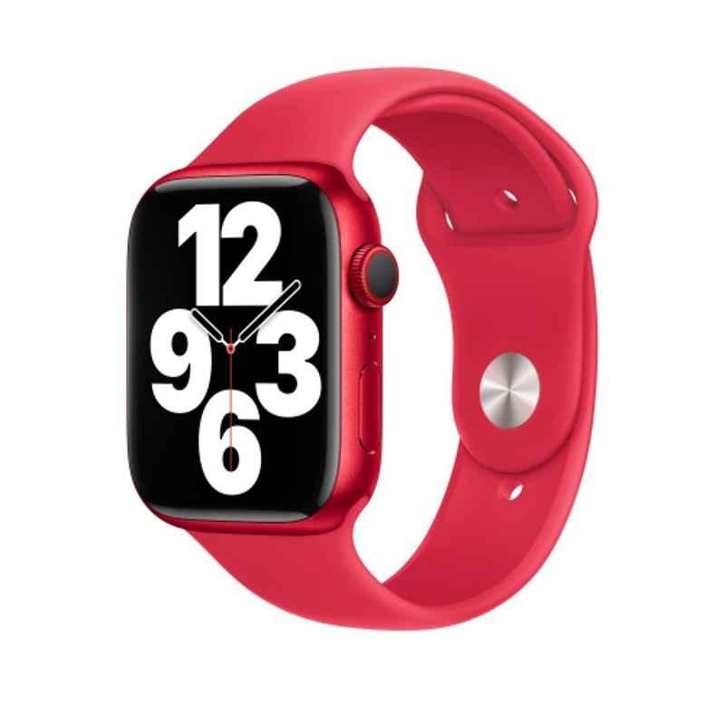 Apple MP7J3ZE/A 45mm Fluorelastomer Red Sport Band