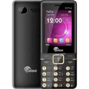 Cellecor E8 Plus 2.4 inch 2750mAh Black Dual Sim Feature Phone