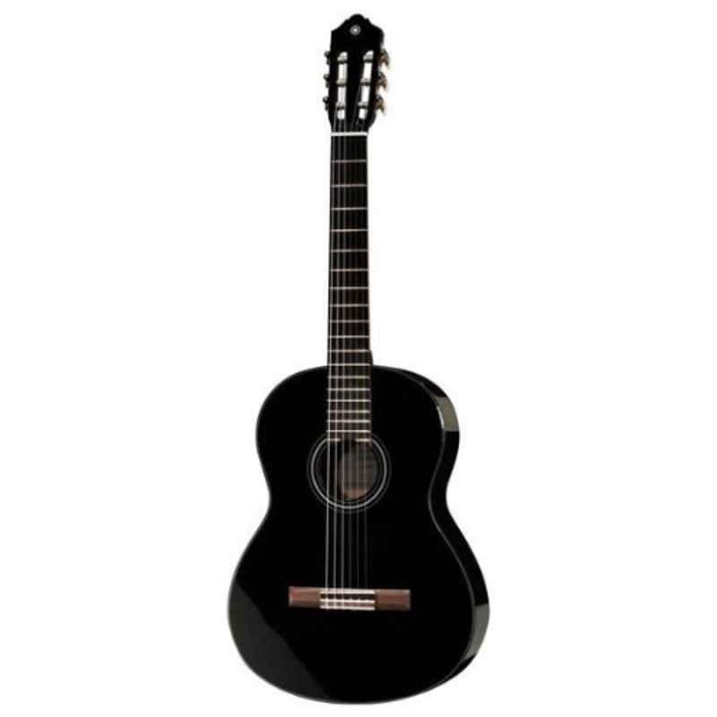 Yamaha 650mm Rosewood Fretboard Black Finish Classical Guitar, YAMAHA-C40BLACK