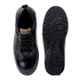 Rich Field SGS1125BLK Low Ankle Black Leather Steel Toe Work Safety Shoes, Size: 9