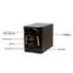 Krisons Jazz 7.1 Channel Black Bluetooth Home Theater