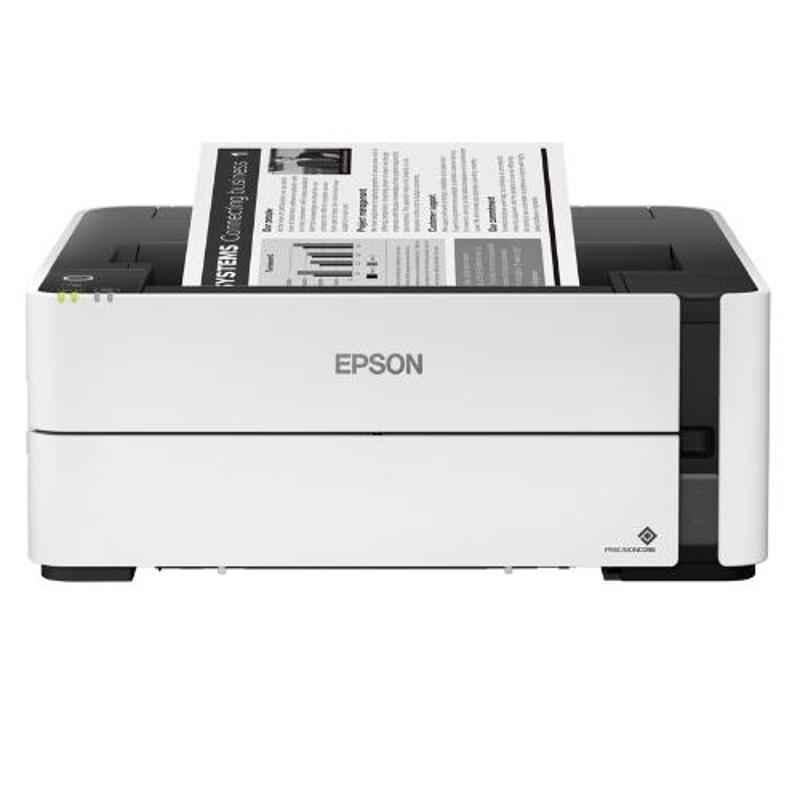 Epson EcoTank M1180 Wi-Fi Monochrome Single Function Ink Tank Printer with Duplex & 3 Years Warranty