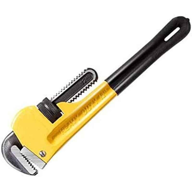 Abbasali 36 inch Carbon Steel C-Shaped Polished Adjustable Pipe Wrench