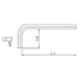 Taparia 17mm Black Finish Allen Key, AK-17 (Pack of 5)