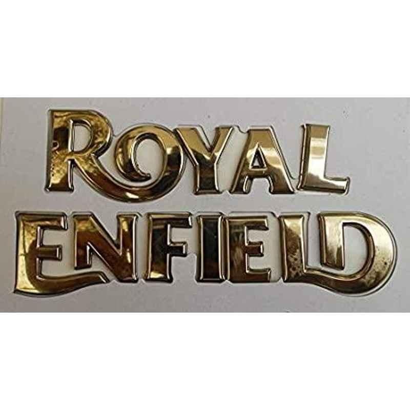 Meenu Arts World (Generic) Tank Monogram for All Royal Enfield Models